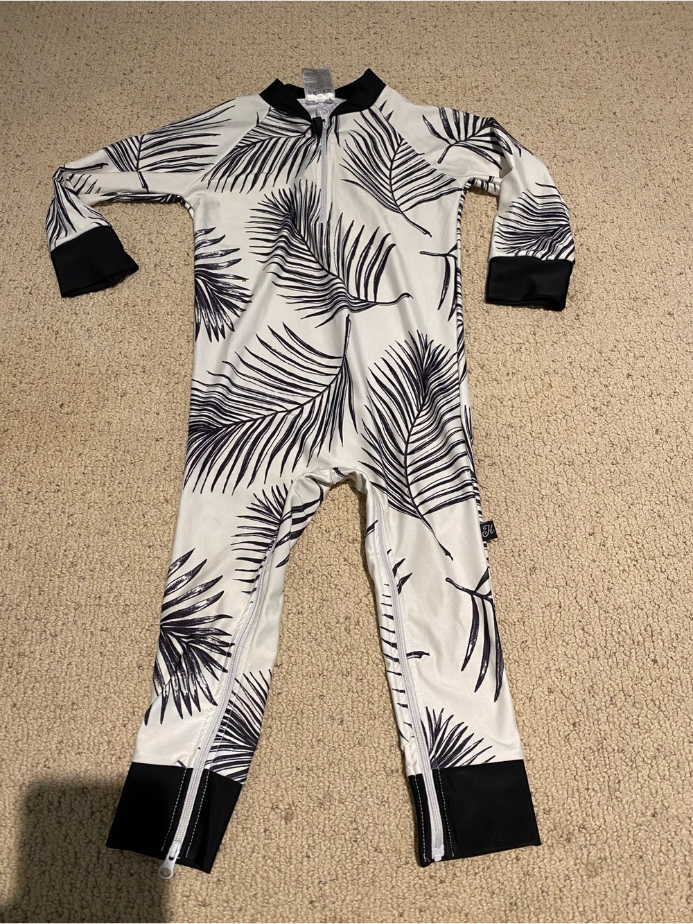 Honeysuckle Swim Company 3T 3yr Toddler Swimsuit Bathing Suit Full Coverage UV